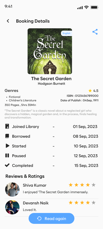 Kimoor – Smart Book Renting & Reading Tracker App screenshot 9