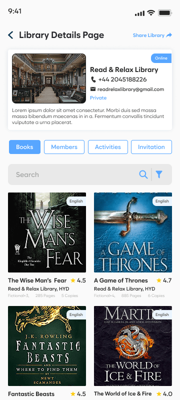 Kimoor – Smart Book Renting & Reading Tracker App screenshot 5