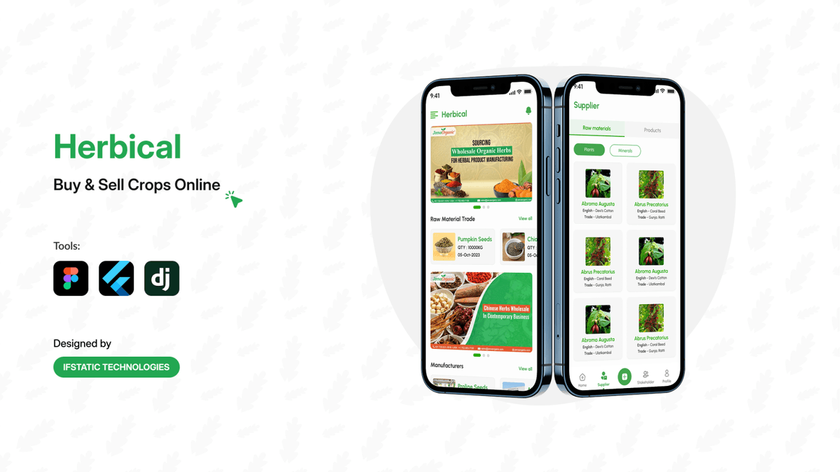 Herbical – Herb & Raw Material Marketplace