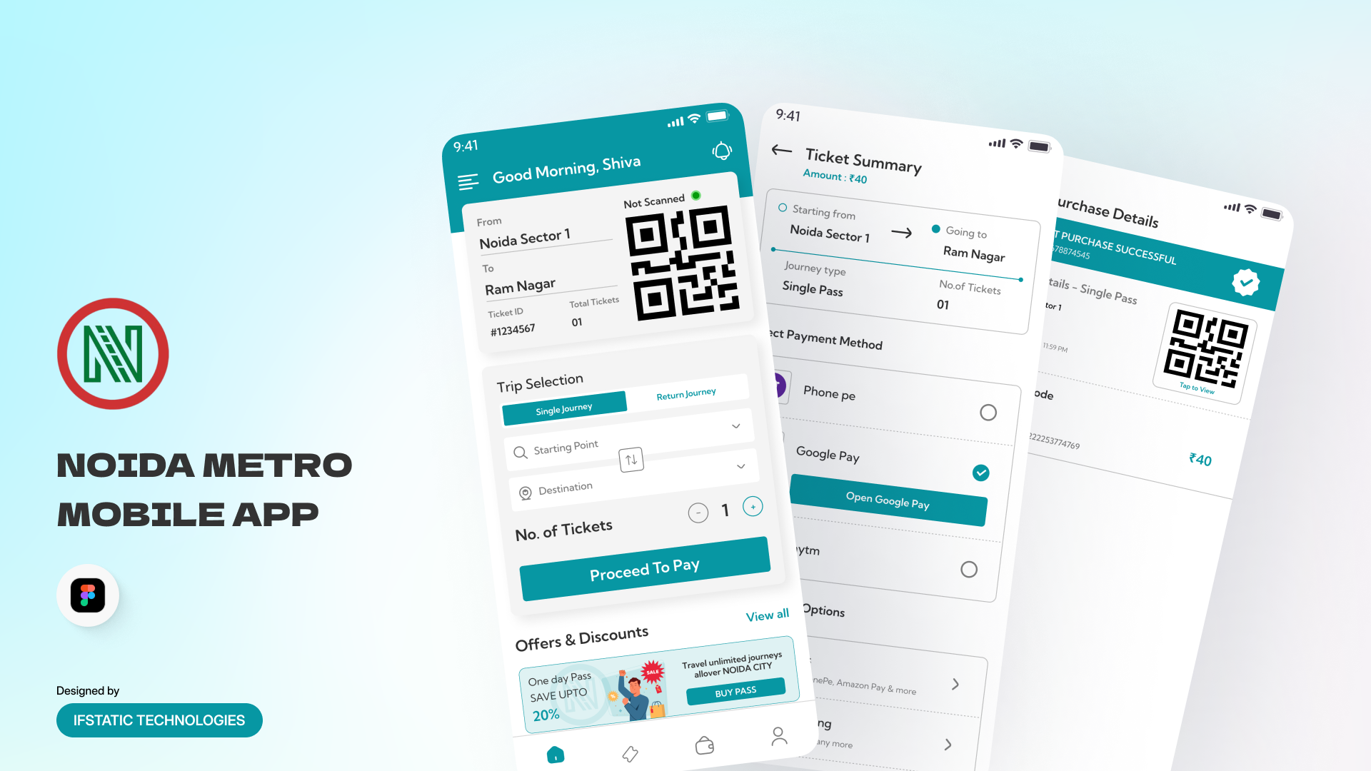 Noida Metro – Smart Travel & QR Ticketing